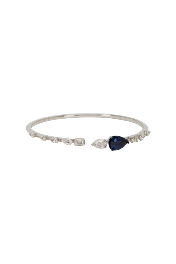 Mariani - Fancy Diamond & Sapphire Bracelet