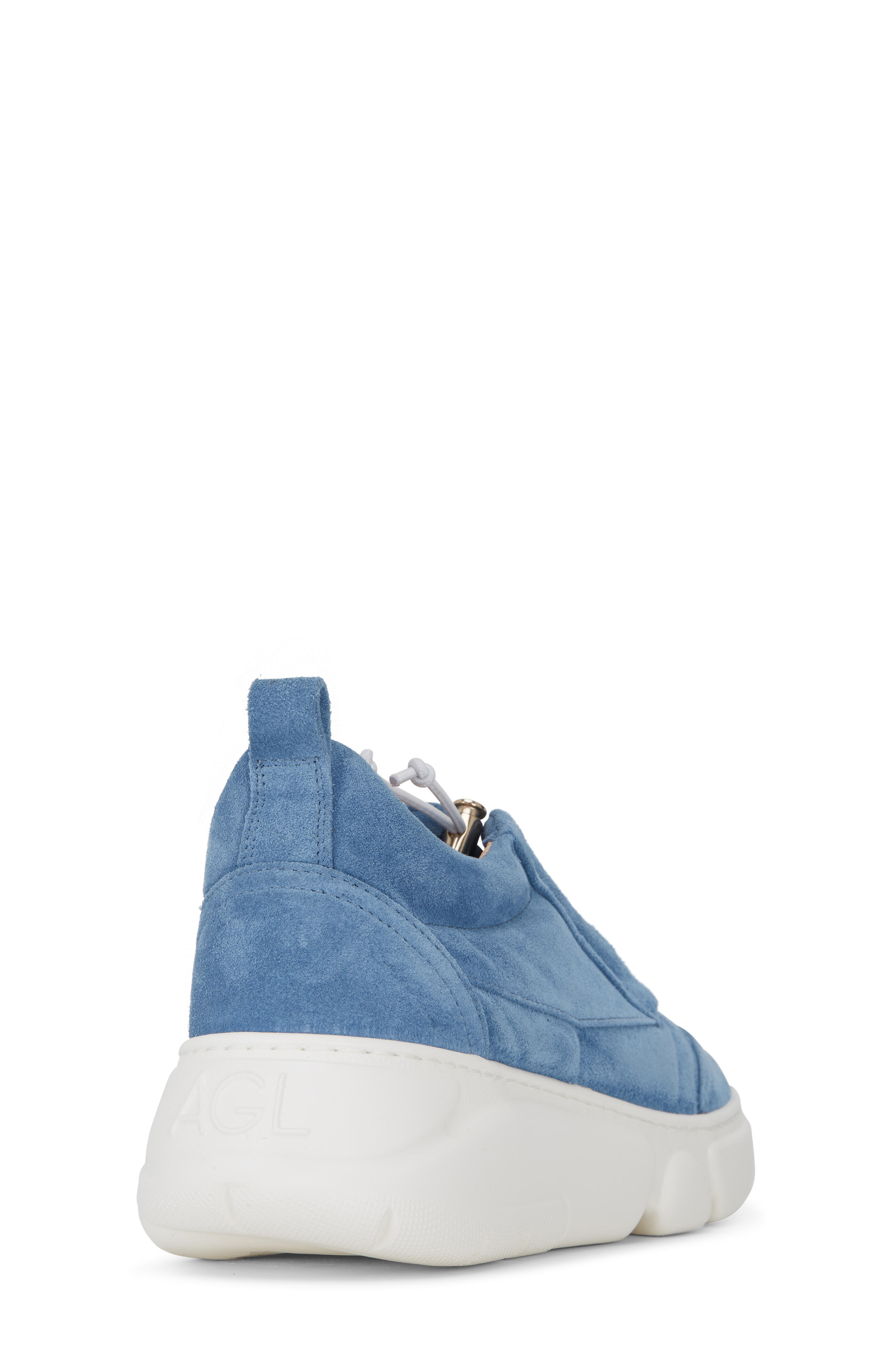 AGL Venus Blue Jeans Suede Sneaker Mitchell Stores