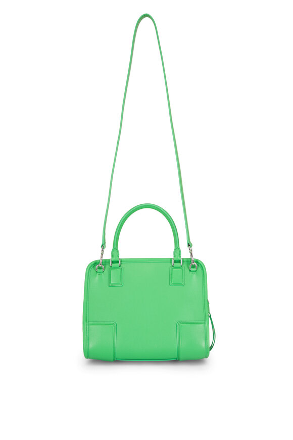 Loewe Small Amazona 180 Clover Green Top Handle Bag - view 4