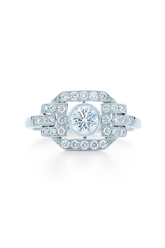 Kwiat - Vintage Collection Platinum & Diamond Ring