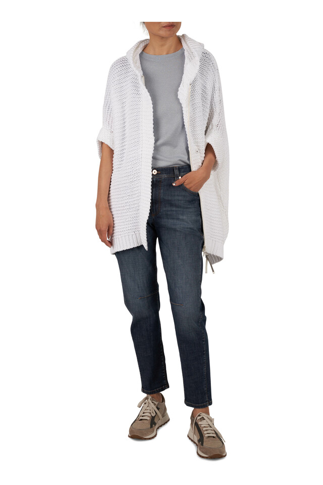 Brunello Cucinelli Equestrian Straight Leg Denim Pant