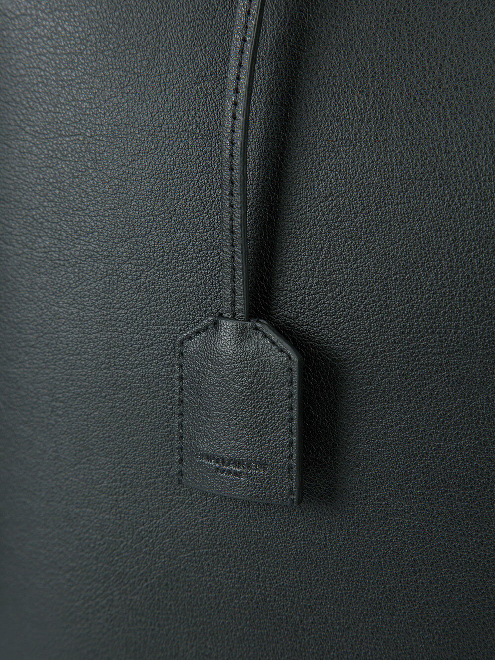 Saint Laurent - Black Leather Vertical Medium Tote