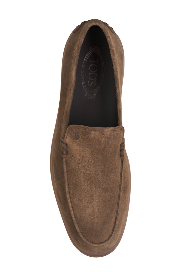 Tod's - Pantofola Estivo Brown Suede Loafer 