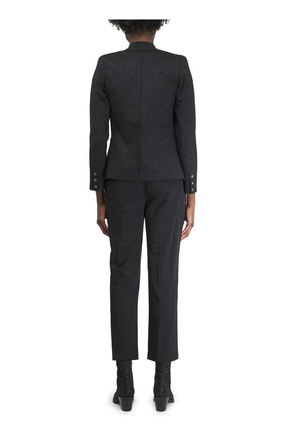 L'Agence - Enola Black Straight Leg Pant