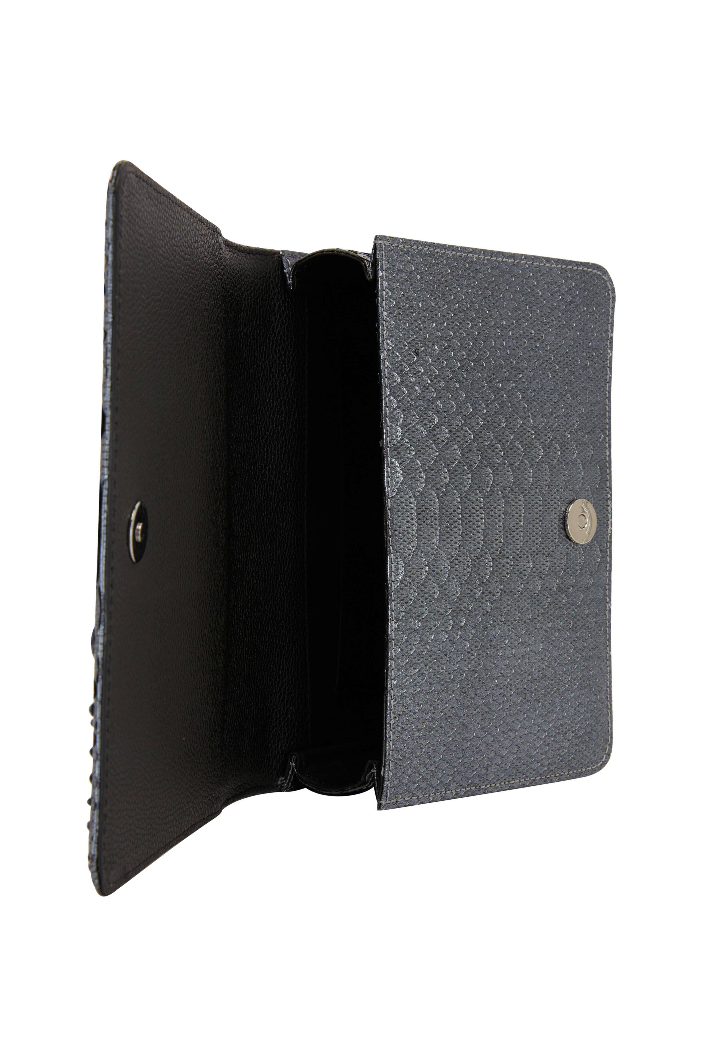 Maria Oliver - Chloe Metallic Python Crossbody Bag