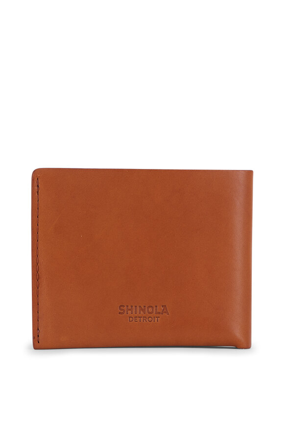 Shinola - Utility Tan Vachetta Leather Bi-Fold Wallet