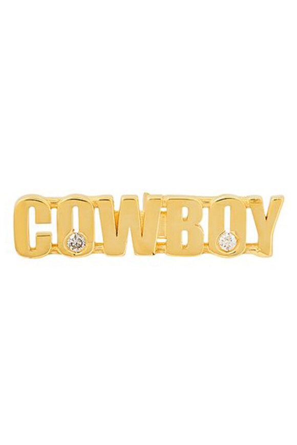 Established  Cowboy Diamond Stud Earrings