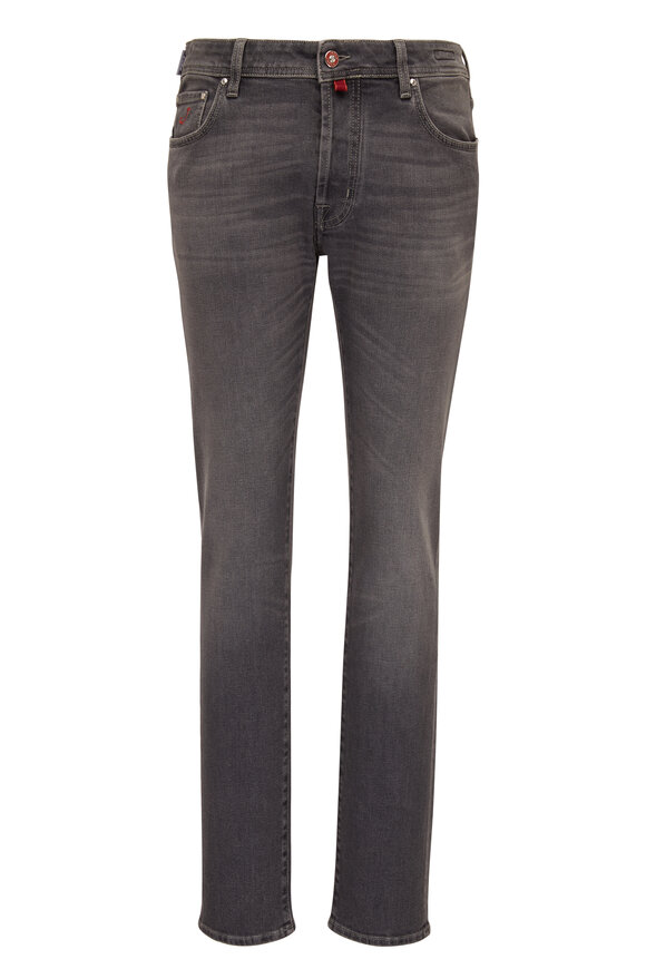 Brunello Cucinelli - Burgundy Five Pocket Skinny Fit Jean