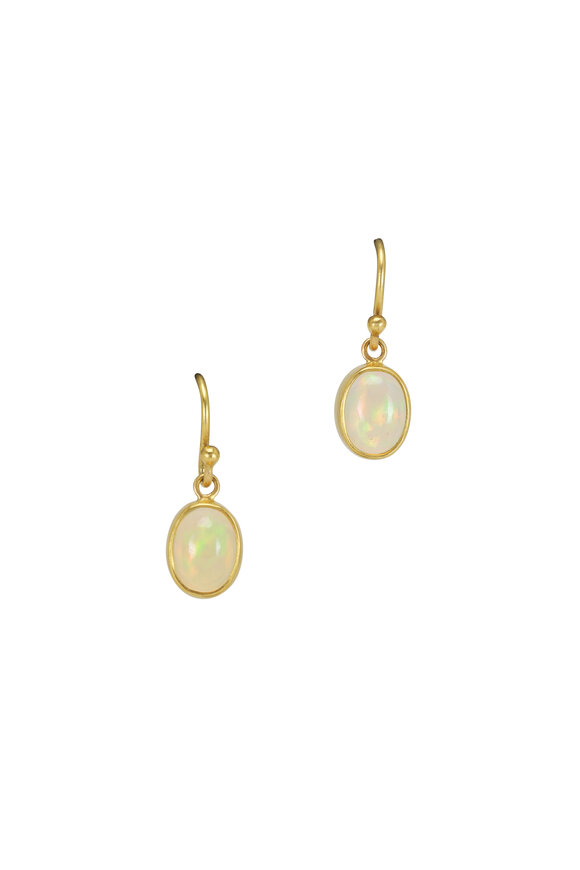 Caroline Ellen Ethiopian Opal Dangle Earrings