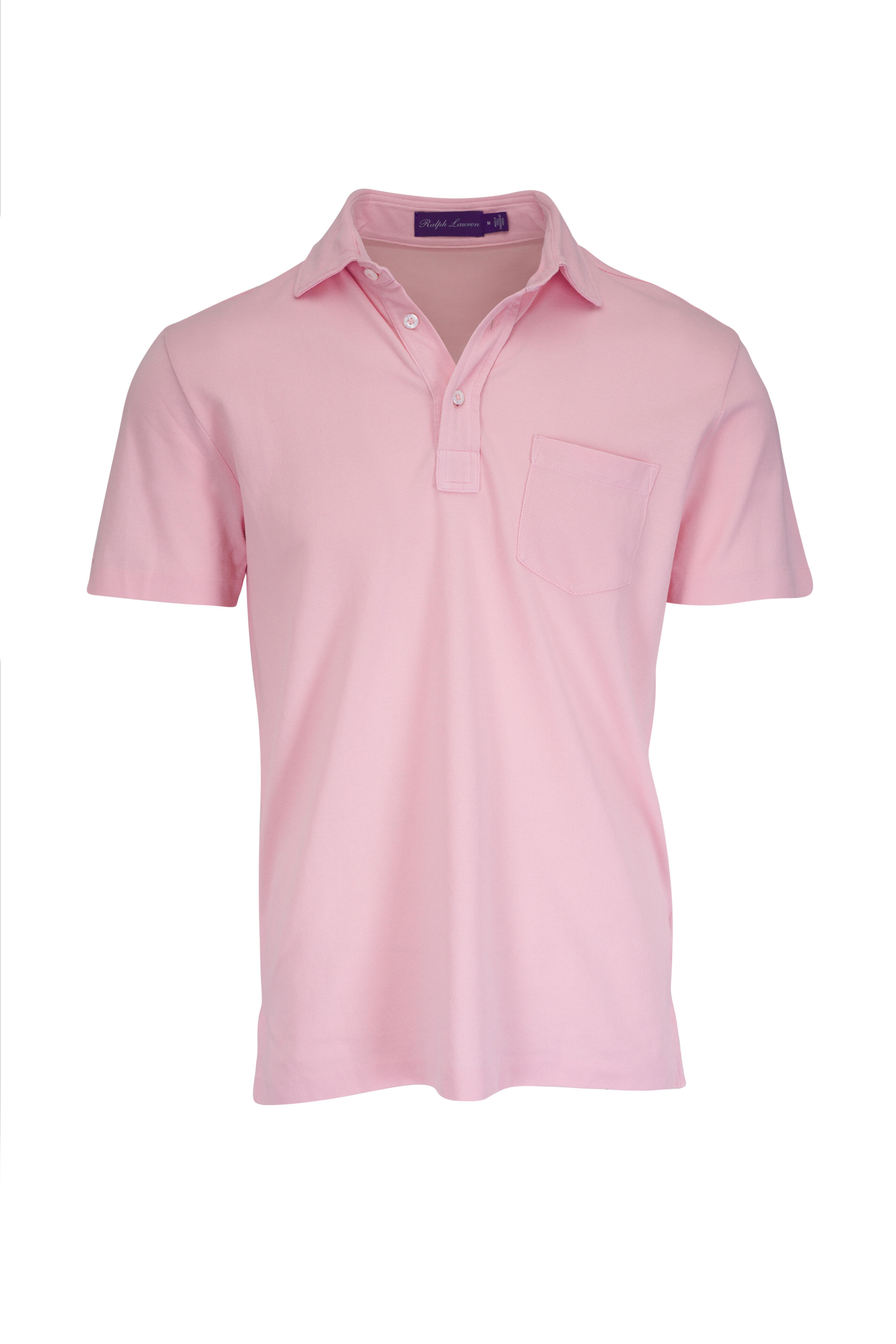 Ralph Lauren Purple Label - Pink Cotton Polo