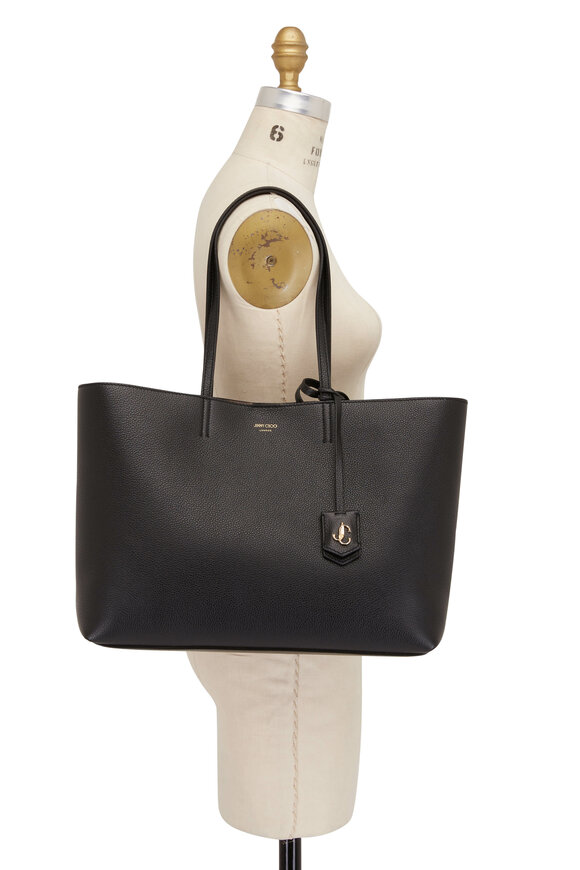 Jimmy Choo - Nine2Five Black Leather Tote