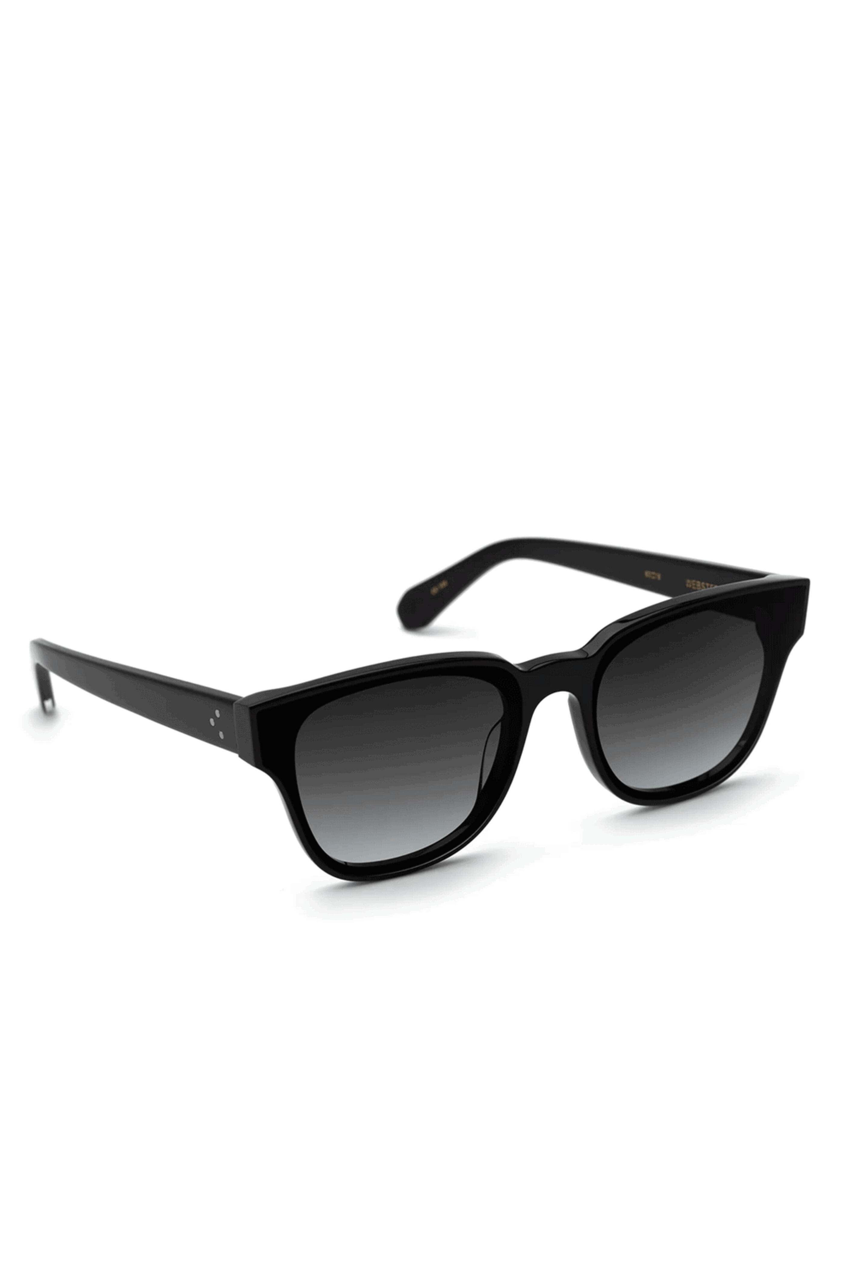 Krewe - Webster Nylon Sunglasses in Black - view 2