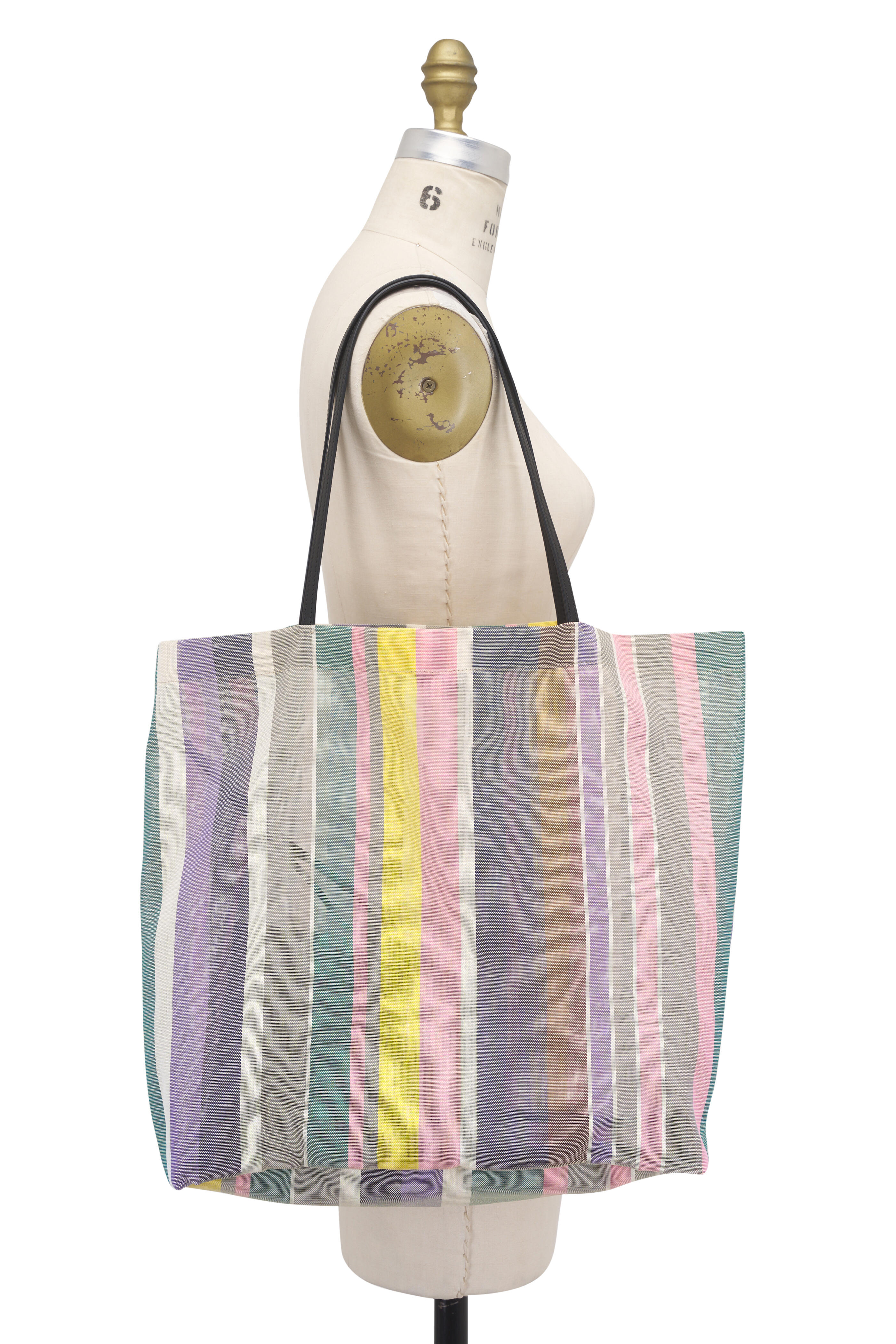【THE ROW】Barn tote bag Barn Tote Bag Blue in Mesh – The Row