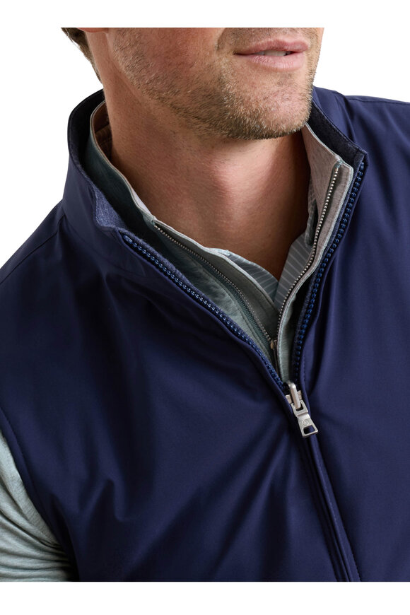 Peter Millar Ryder Reversible Navy Blue Vest - view 5