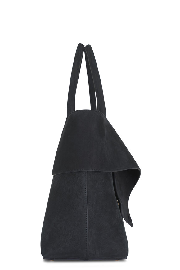 Totême Mercer Black Nubuck Leather Tote - view 3