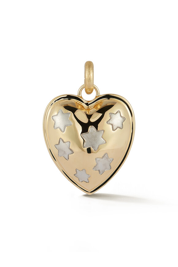 Storrow 14k Yellow Gold & White Gold Anna Heart Charm