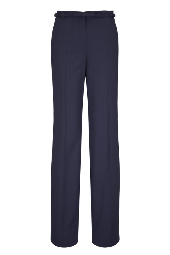 Dorothee Schumacher Light Layer Midnight Stretch Wool Pant - view 1