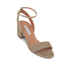 うらら 【AQUAZZURA】PURIST SANDAL 5CM Aquazzura + Purist Mirrored Leather Sandals
