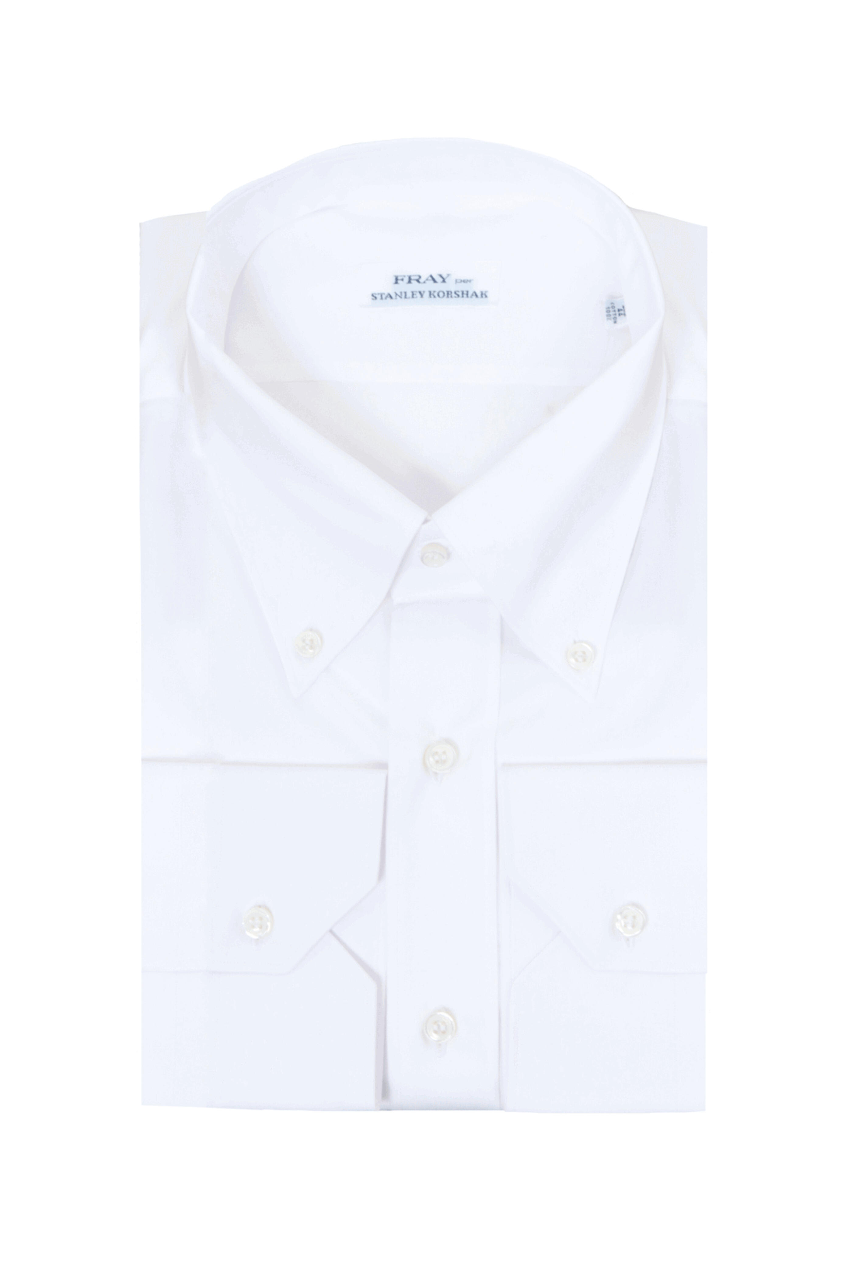 Fray - White Basic Dress Shirt