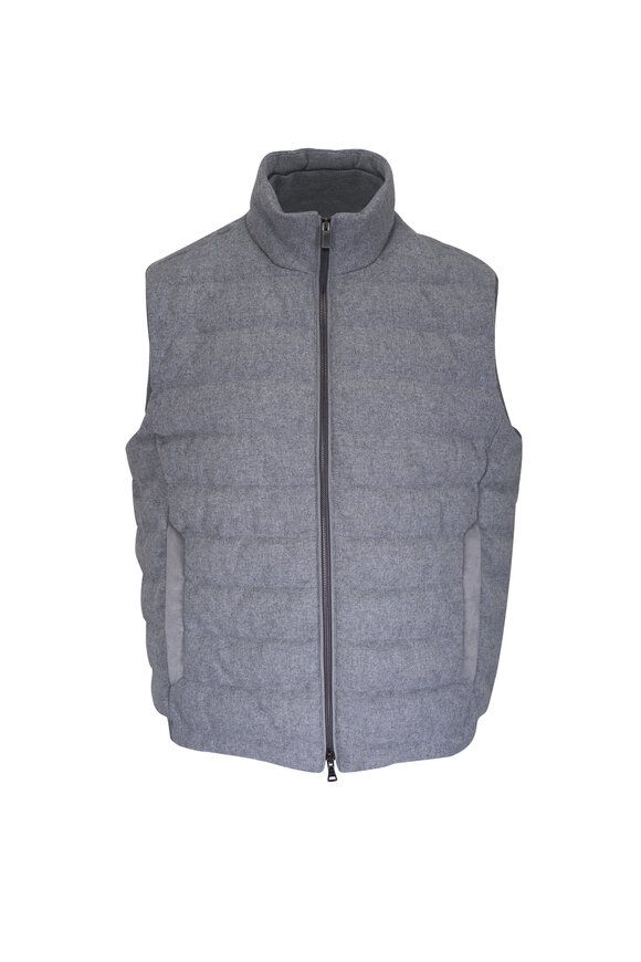 Peter Millar - Crown Sport Gray Fuse Elite Hybrid Vest