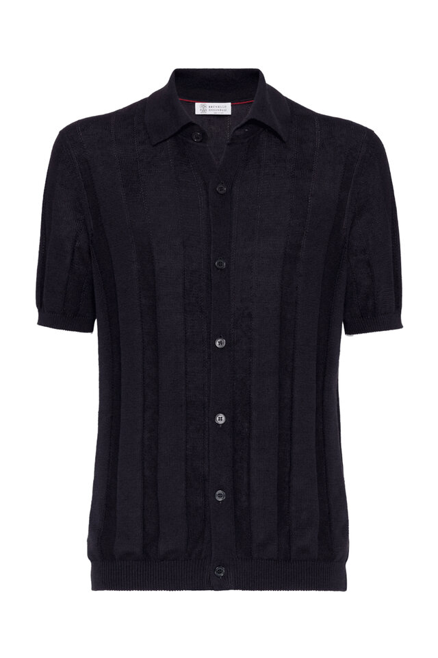 BRUNELLO CUCINELLE SLIMFITネイビー ポロシャツ 2025年最新】BRUNELLO CUCINELLI メンズ ポロシャツの人気