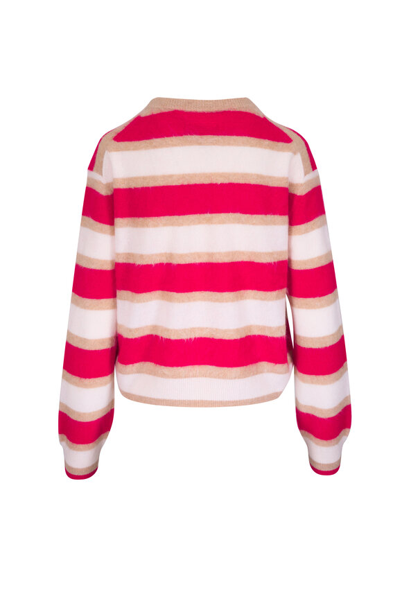 Guest in Residence - Grizzly Stripe Cashmere Crewneck Sweater