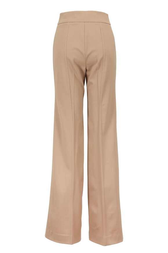 Derek Lam - Georgina Camel Twill Flared Leg Pants