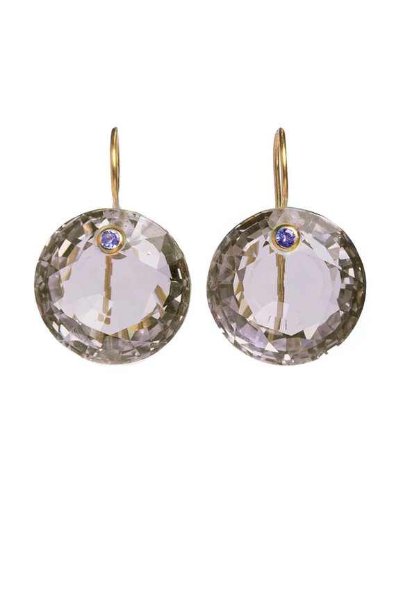 Brunello Cucinelli - Black Monili Loop Earrings | Mitchell