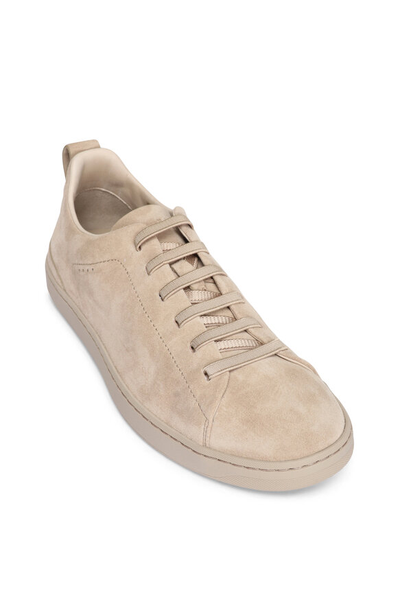 Church's Rochdale Taupe Suede Elastic Sneaker