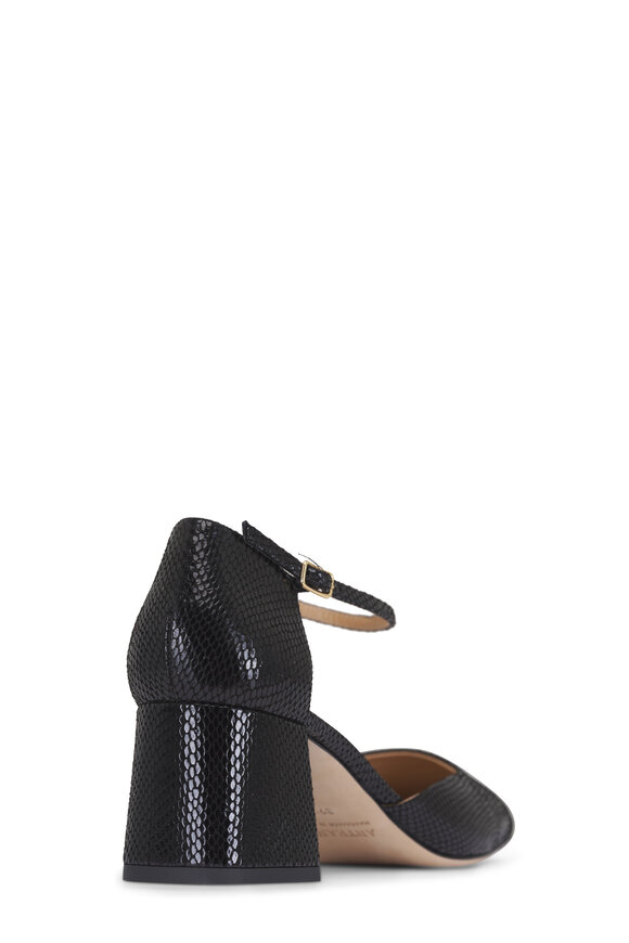 Arteana Arona D'Orsay Black Leather Pump, 55mm - view 4