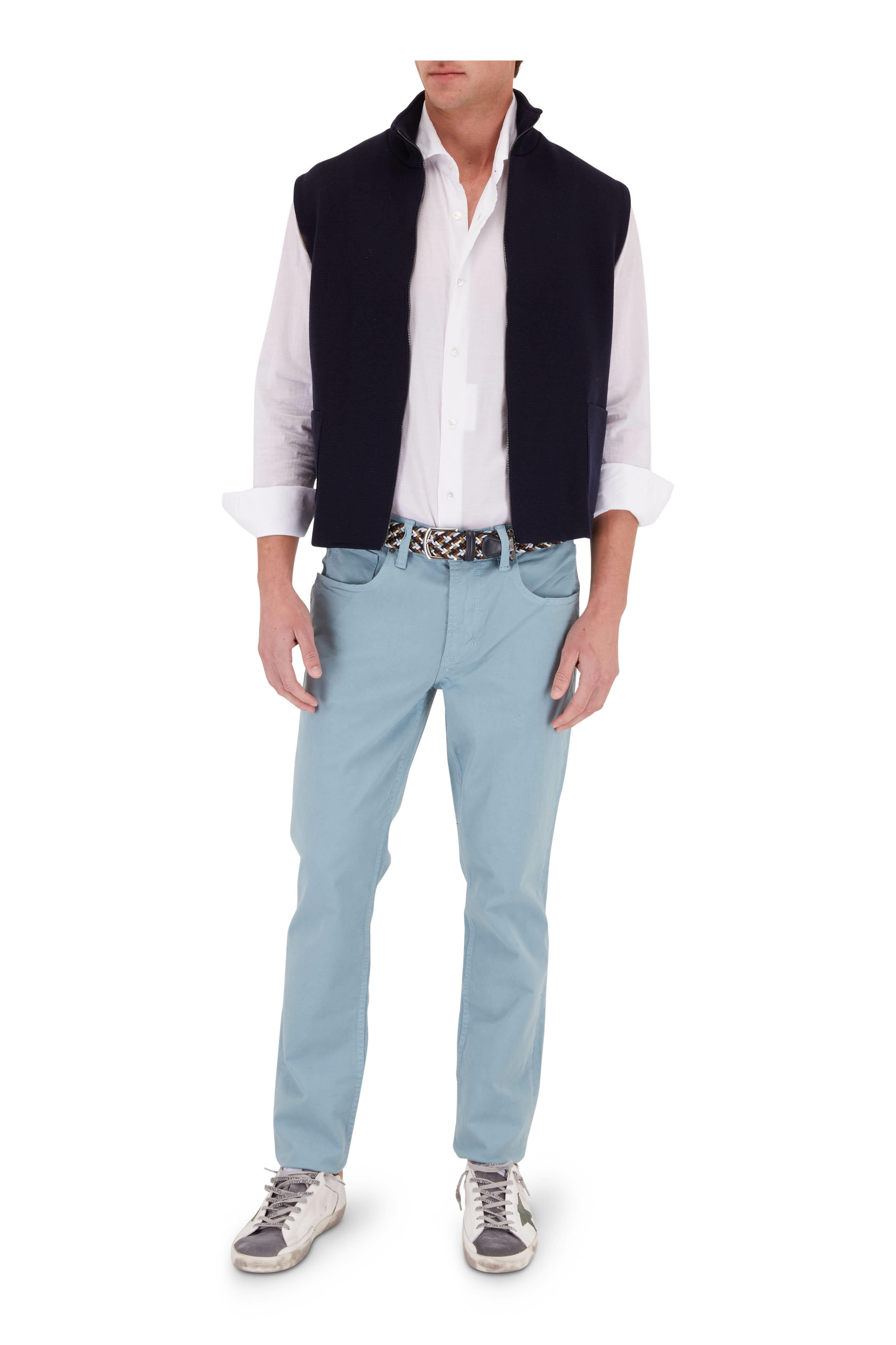 Hudson - Blake Ocean Blue Slim Straight Jean