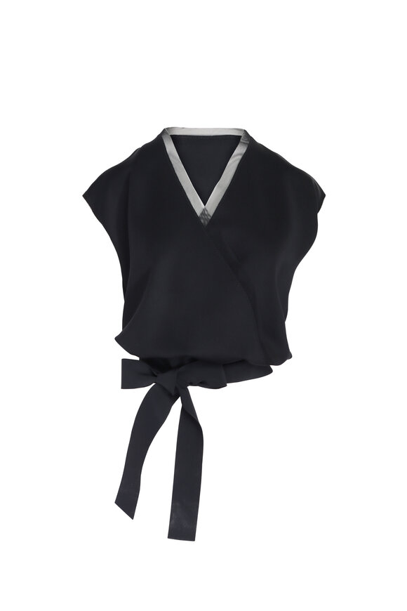 Marie Saint Pierre Olitha Black Blouse
