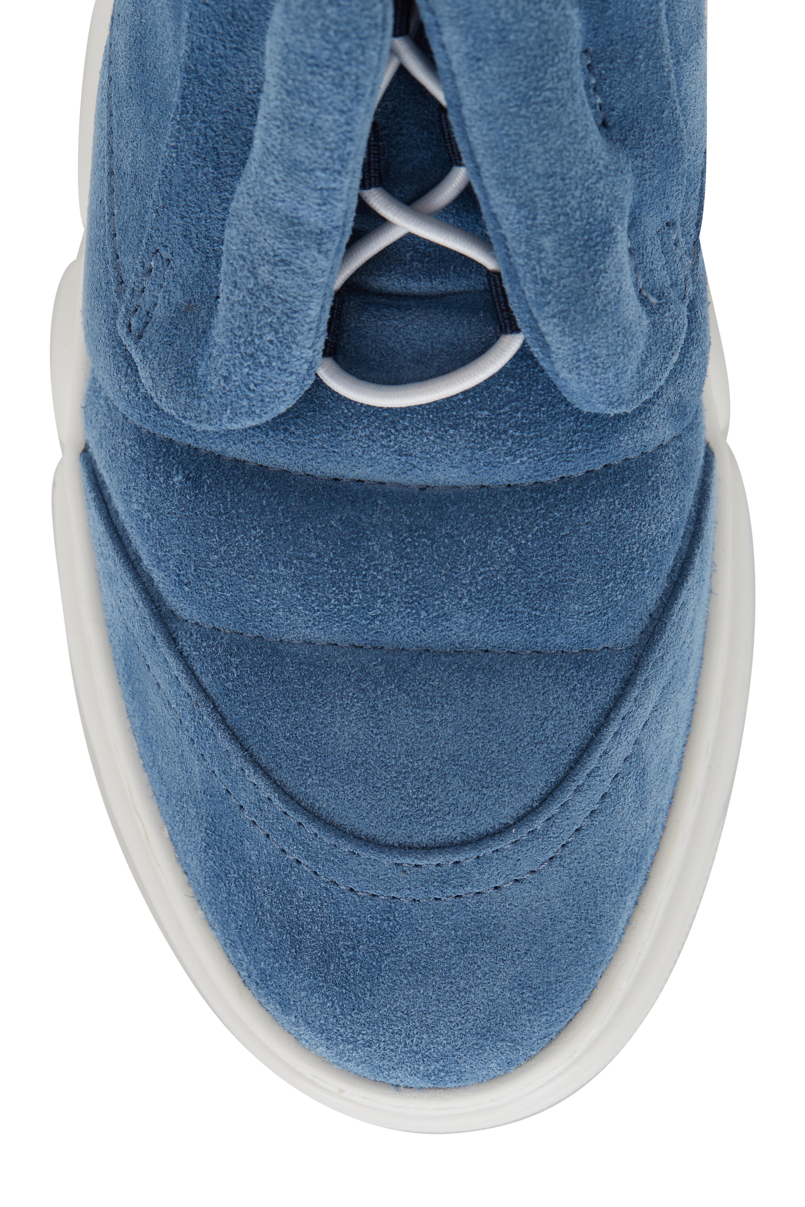 AGL - Venus Blue Jeans Suede Sneaker