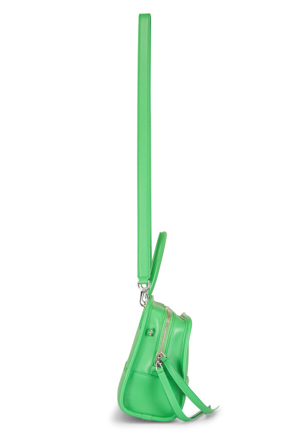 Loewe Small Amazona 180 Clover Green Top Handle Bag - view 5