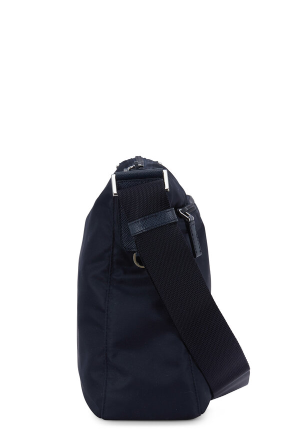 Prada - Navy Blue Tessuto Messenger Bag