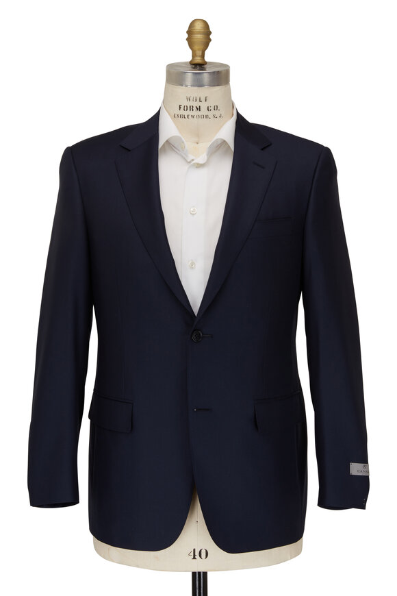 Canali - Basic Navy Wool Suit