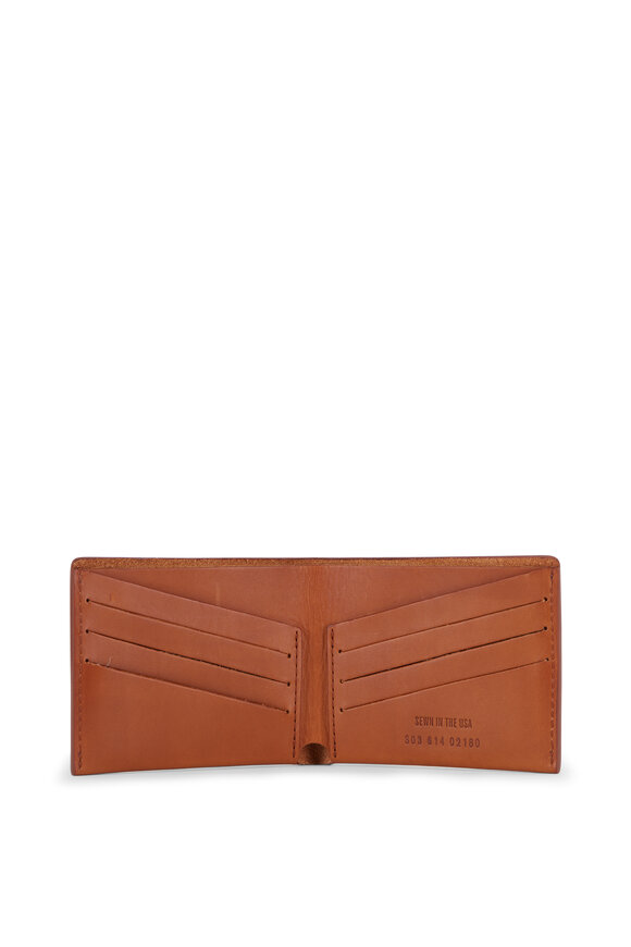 Shinola - Utility Tan Vachetta Leather Bi-Fold Wallet