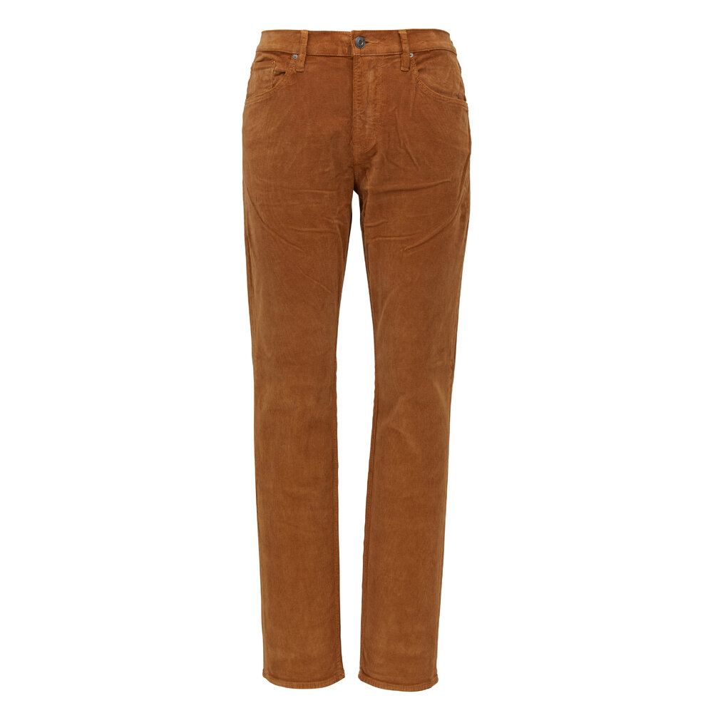 Hudson Clothing Blake Sienna Slim Straight Corduroy Jean