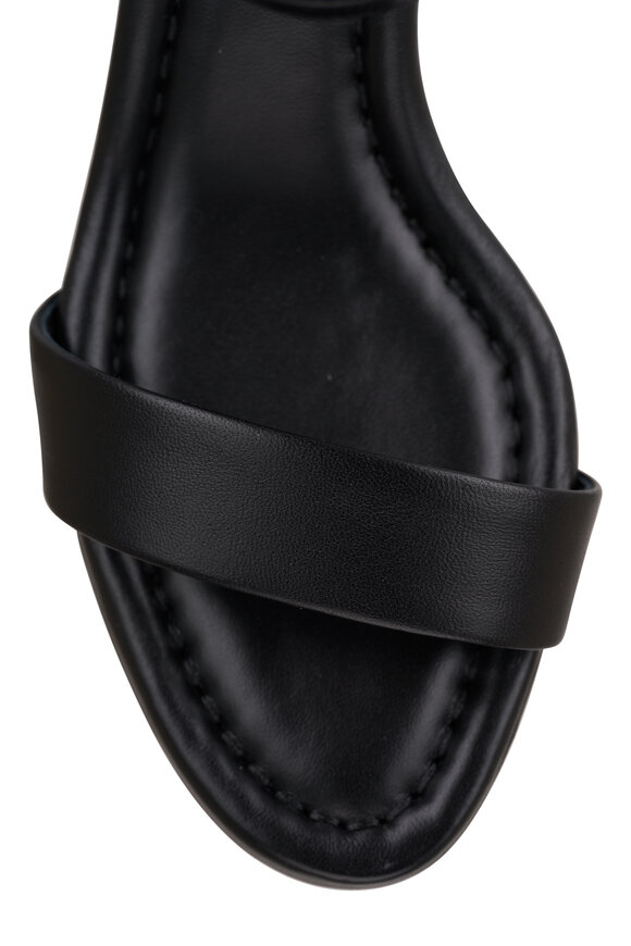 Christian Louboutin Miss Jane Black Leather Sandal, 55mm - view 7
