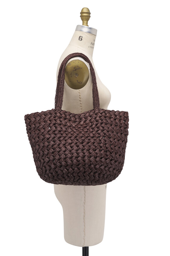 The Row ザロウEstelle raffia tote 茶 The Row ザロウEstelle raffia