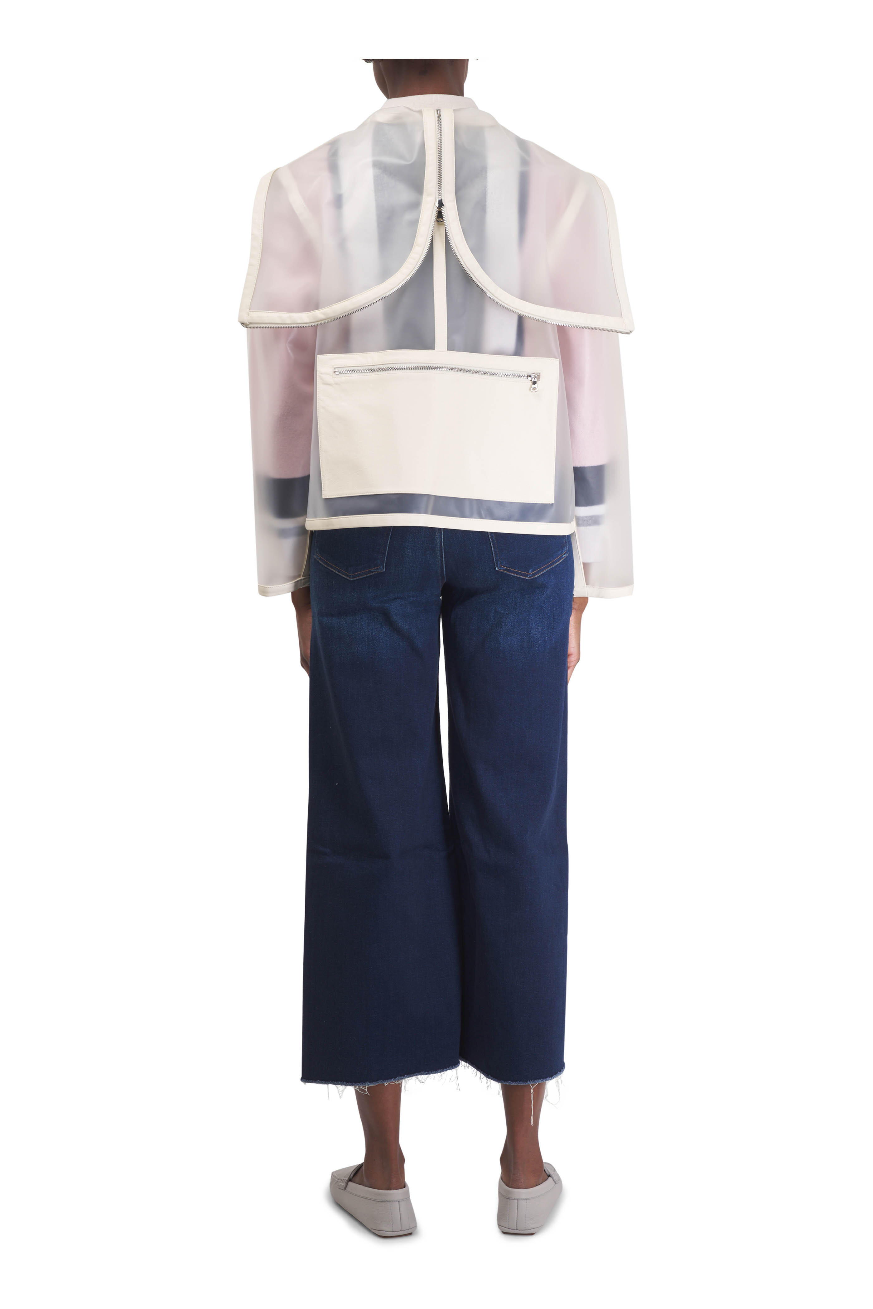 Citizens of Humanity - Lyra Dark Indigo Wide-Leg Crop Jean