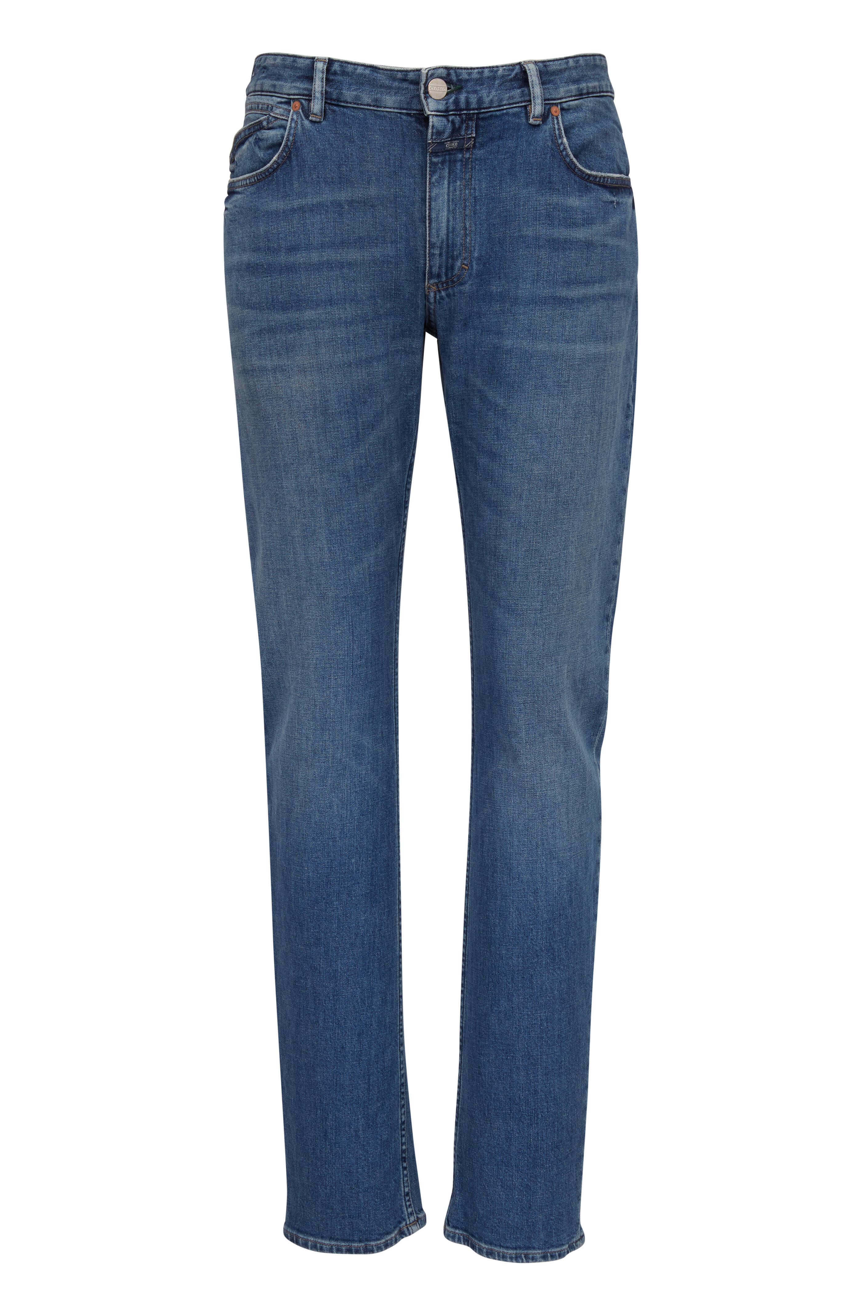 Closed - Mid-Blue Unity Slim Jean