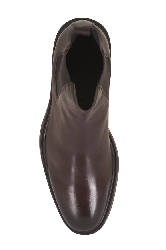To Boot New York Largo Dark Brown Leather Chelsea Boot - view 3