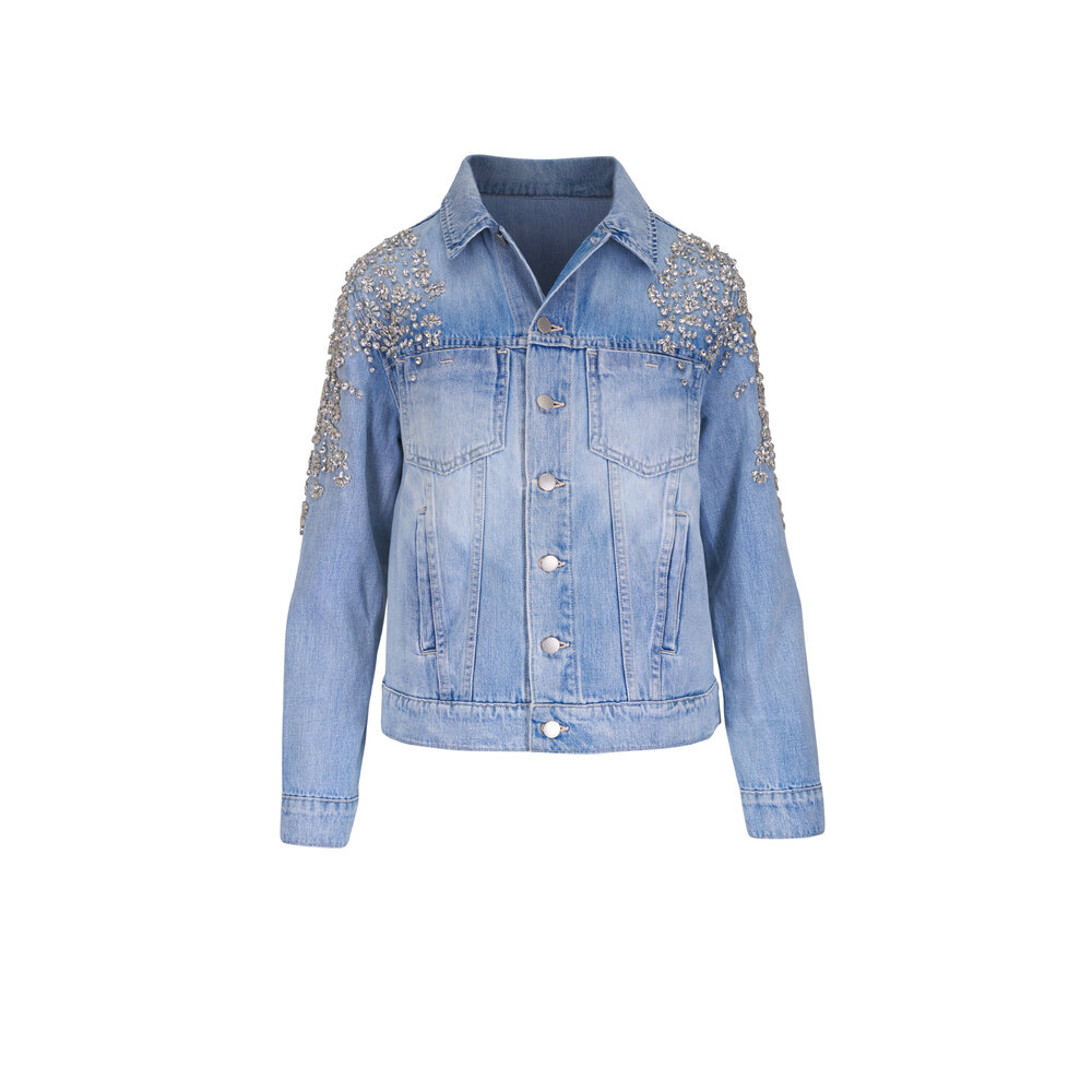 【関税&送料込】Marc Jacobs Denim Jacket With Crystals The Crystal Denim Jacket | Marc Jacobs | Official Site