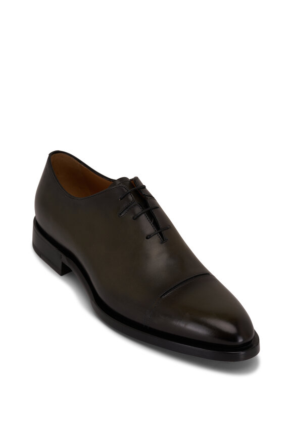 Berluti - Black Caviar Leather Cap-Toe Oxford