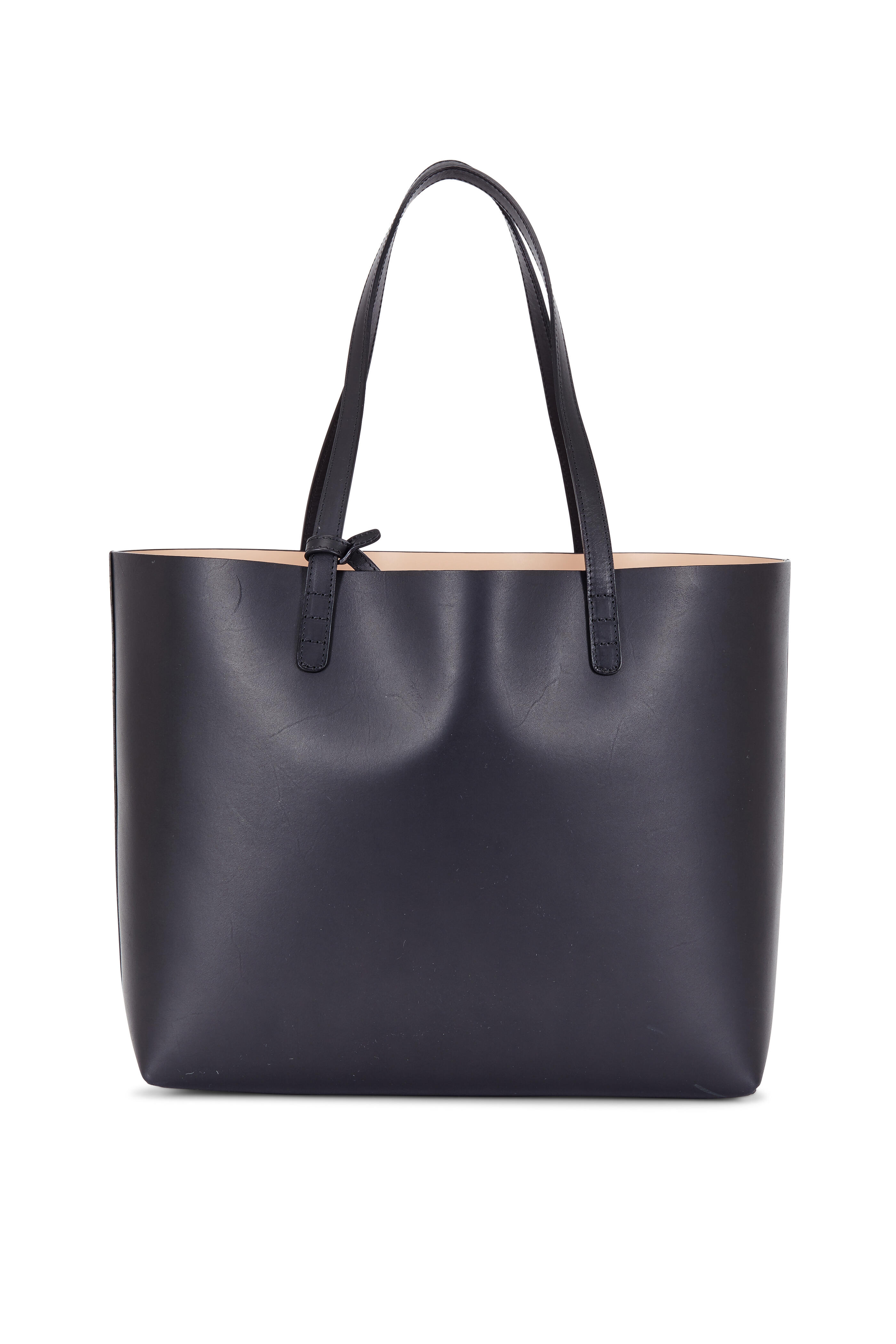 Mansur Gavriel - Black Leather Large Tote | Mitchell Stores