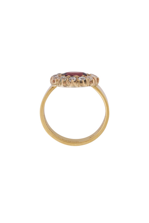 Renee Lewis Garnet Ring - view 2