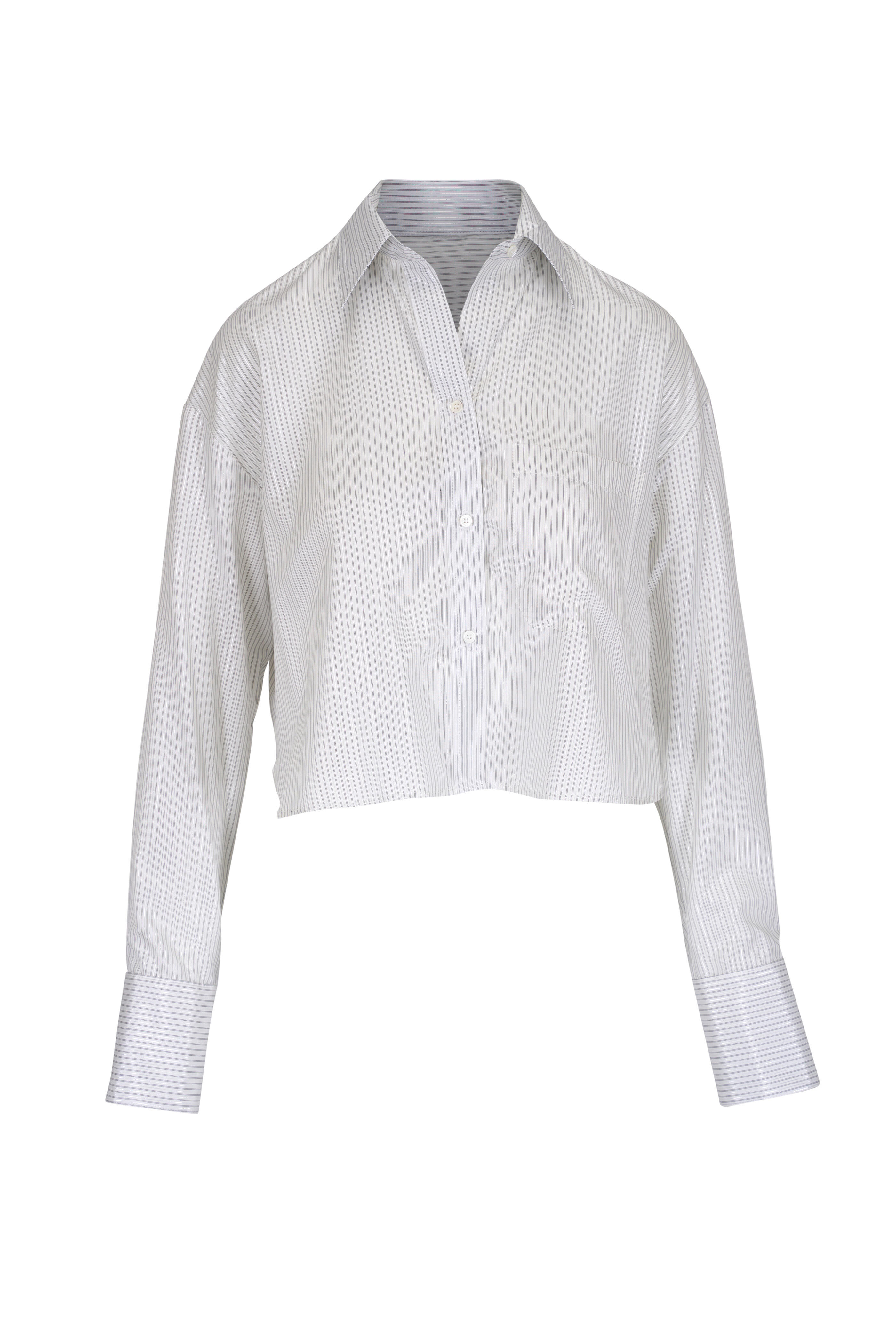 TWP - Little Big Joe Ivory Stripe Shirt