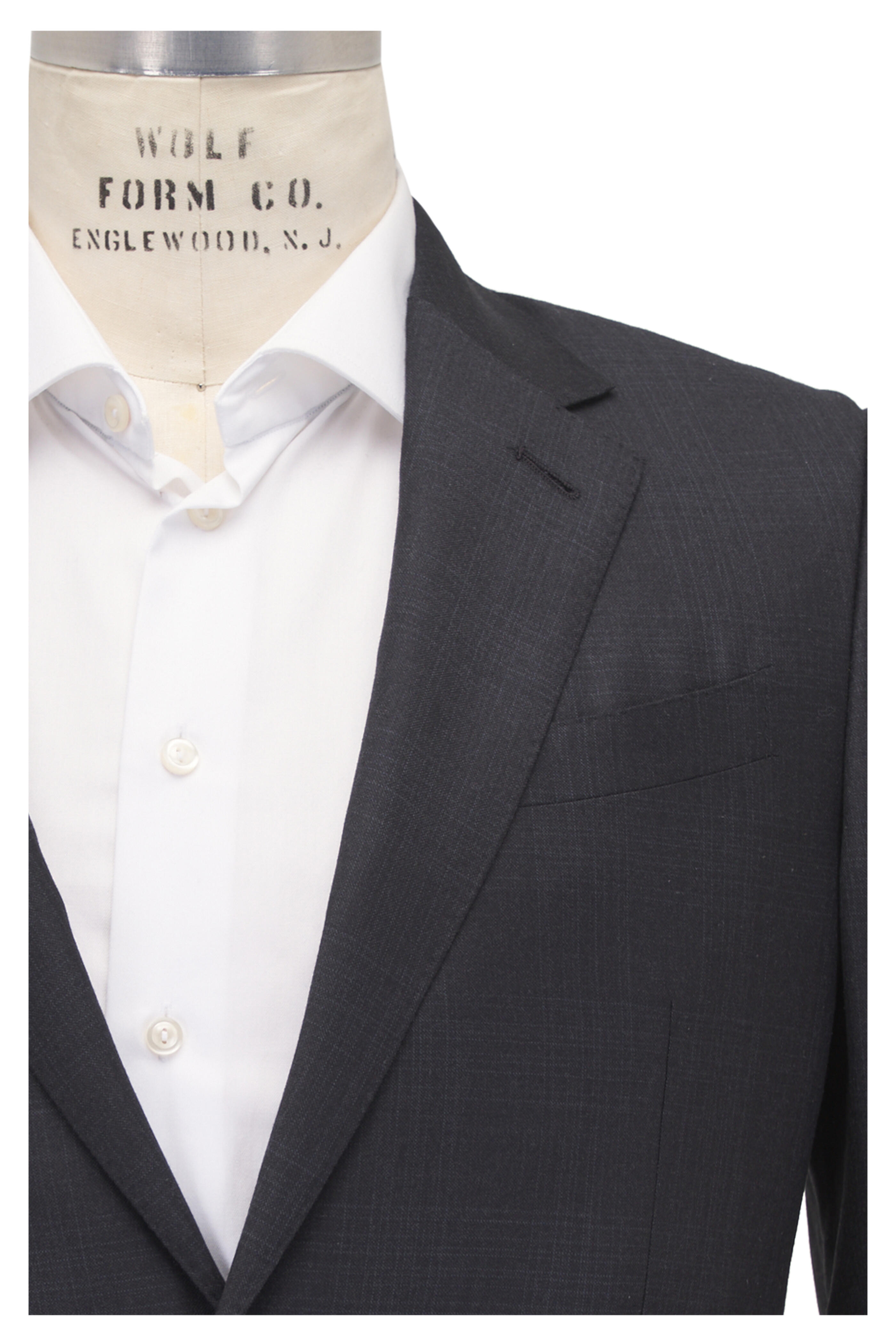 Zegna - Trofeo Black Plaid Wool Suit