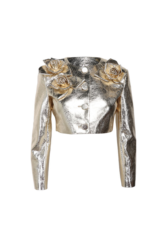 Aknvas Signe Gold Flower Jacket